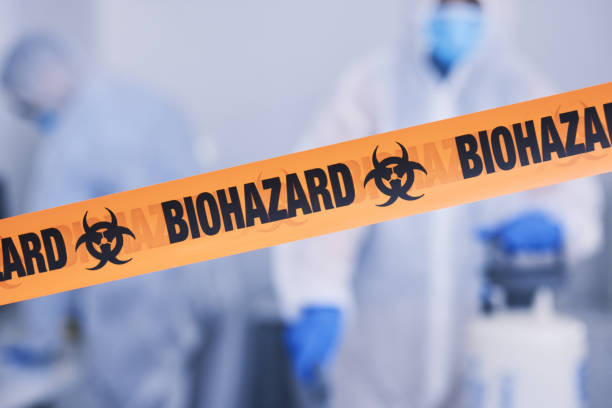 Professional Biohazard technician working in Fairview, NC